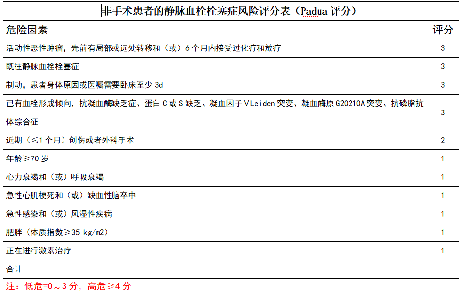 从评分量表认识VTE的危险因素 ——宋超峰